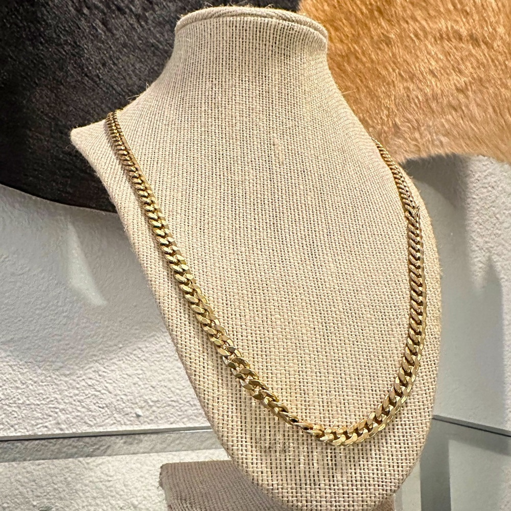 24 Karat Gold layered Rope Chain Necklace